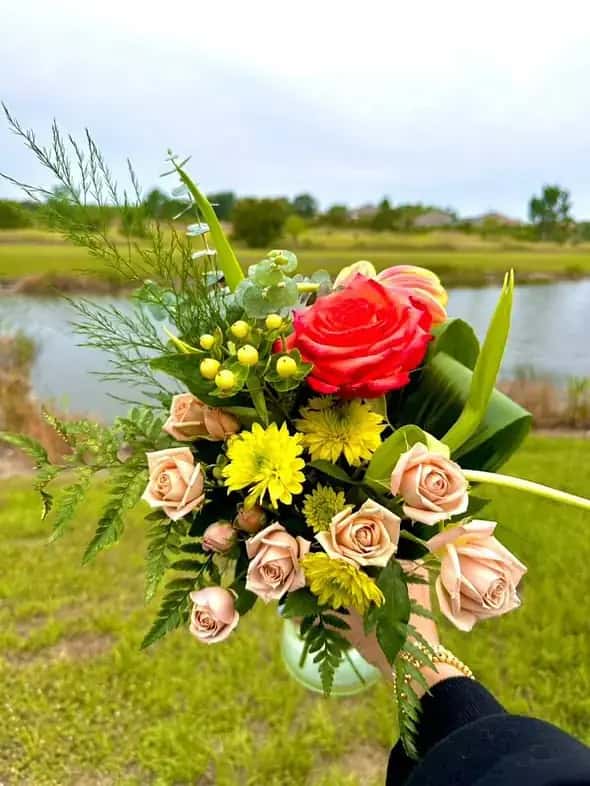 Stunning roses bouquet