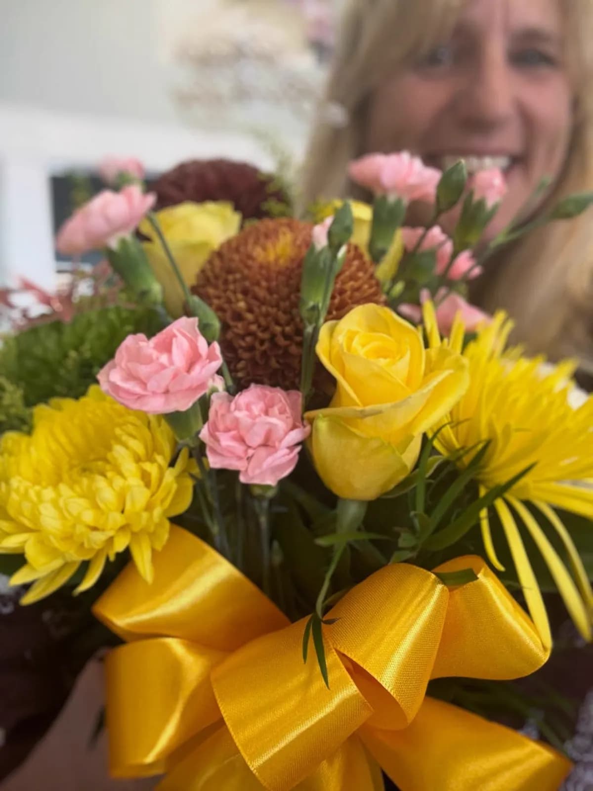 A bouquet of Carnations from SendMeFlowers